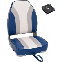 vidaXL Chaise de bateau pliable à dossier haut