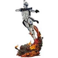 Sideshow collectibles Figurine Star Wars Premium Format : Capitaine Rex (version Phase 1) – Exclusivité Sideshow – 68 cm