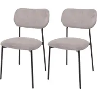 MCW Chaise de salle à manger -O26 (lot de 2)