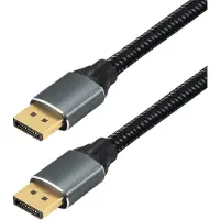 MaxTrack DisplayPort Stecker 20 pol. auf DisplayPort Stecker 20 pol., 2 m DP 54 G (2 m), Câble vidéo, Noir