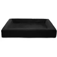 Bia Bed Royal Velvet Cover Dog Basket Black