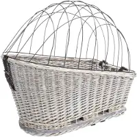 Trixie panier pour vélo avec grille pour porte-bagages 35x49x55cm chien