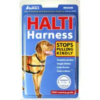 Halti Front Control harnais noir/rouge, taille : M