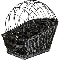 Trixie Panier de vélo pour porte-bagages 35 x 49 x 55 cm noir