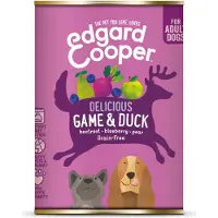 Edgard & Cooper Adult - Gibier et canard - 6 x 400 g