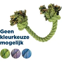 Happy pet Tug Flosrope Jouet de corde à tirer taille XL - Longueur 101 cm