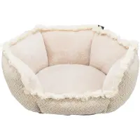Trixie Panier Pour Chien Boho - 50 x 50 cm - Sable/Beige