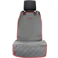 Kong Housse de siège simple pour chien, gris 27,5x20x6,5 cm chien
