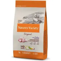 Nature´s Variety Original Feline Adult Sterilized Turkey Cat Food 7kg Clair 7kg