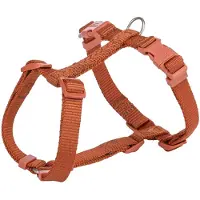 Trixie *Premium H-harness, L : 60-87 cm/25 mm, rust (L, Chien, Promenade)