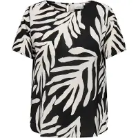 ONLY Chemisier 'CARVica' noir / blanc