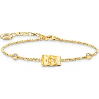 Thomas Sabo Armband mit HARIBO Goldbär und Steinen vergoldet