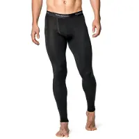 Woolpower Legging Woolpower Long John Mens Lite Black-XL