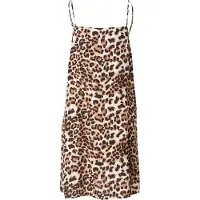 Vero Moda Robe 'VMEASY JOY' beige foncé / marron / noir