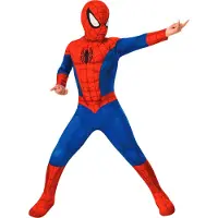 Rubies Déguisement - Spider-Man Classic+ Costume - - 5-7 ans (110-122) - Costumes