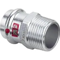 Viega 1111 - Connecteur 1111 diamètre 35x1.1/4" acier