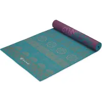 Gaiam Tapis de Yoga Kiku Réversible 6mm violet vert