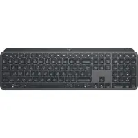 Logitech MX Keys - Tastatur - hinterleuchtet - Bluetooth - QWERTZ - Deutsch - Graphite