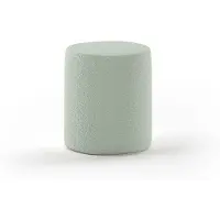 Molecule Tabouret Moon - 41x41x41,5 cm - Tissu bouclé vert