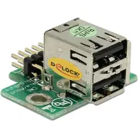 DeLOCK Connecteur Pinheader sur 2x USB 2.0 -
