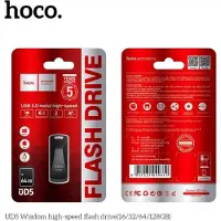 Hoco Cartes mémoire pendrive UD5 64GB USB3.0 (64 Go, USB-A), Clé USB, Gris