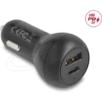 DeLOCK Kfz Ladeadapter USB Type-C USB Typ-A mit 32W
