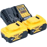 DeWalt DCN 930 P2 cloueuse sans fil 18 V 50 - 90 mm sans balai + 2x batterie 5,0 Ah + chargeur