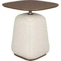 Dutchbone Shelly Side Table Cinnamon Right Chaise Longue (48 x 48 x 51.50 cm)