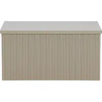 Ebuy24 Lenox table d'appoint beige.