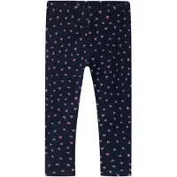 Name It Mini Leggings 'NMFDavina' bleu foncé / orchidée / violet clair