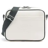 Lacoste sac à épaule bandoulière Reporter Bag Farine Sinople écru