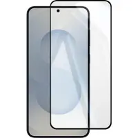 Akashi Verre Trempé pour Galaxy S25 Dureté 9H Anti-rayures Total Cover Noir