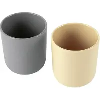 Dantoy Tinycups Nude/Mocca 2pcs 0m+