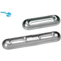 Talamex Aluminum Anode Argenté 200 x 65 mm