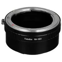 Fotodiox Adaptateur de monture d'objectif - Objectif Nikon à monture F pour monture Sony Alpha E (NikF-SnyE)