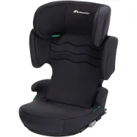 Bebeconfort Hera Fix i-Size Rehausseur de siège, siège enfant ISOFIX, pliable, compact et léger, de 3,5 ans à 12 ans, Mineral Black