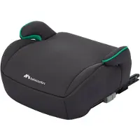 Bebeconfort Gaia i-Fix Rehausseur de siège, Rehausseur de siège ISOFIX, Rehausseur de siège compact et léger pour voiture, 6 à 12 ans,128-150 cm, Mineral Graphite