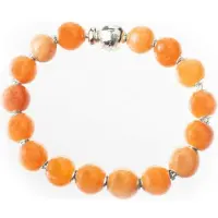 Thomas Sabo Kt14286610l16 Bracelet Orange Femme