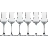 Zwiesel Glas Schott 6 Stück Grappaglas Classico tritan· kristall, Hergestellt in EU· spülmaschinenfest· Grappaglas 106225