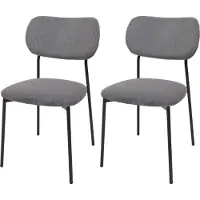 MCW Chaise de salle à manger -O26 (lot de 2)