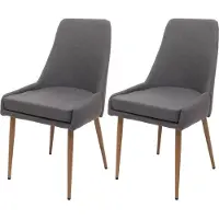 MCW Chaise de salle à manger -O27 (lot de 2)