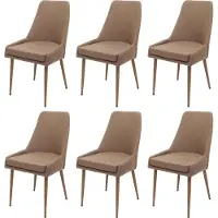 MCW Chaise de salle à manger -O27 (lot de 6)