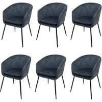 MCW Chaise de salle à manger -O28 (lot de 6)