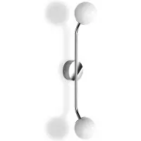 DECOR WALTHER Lampe de Salle de Bain Decor Walther Pep Two Wall Light Chrome