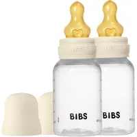 BIBS Biberon Set Complet 150ml 2 Pièces Latex - Ivory 2 pc(s) Biberon