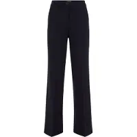 We fashion Pantalon à plis bleu marine