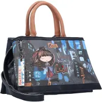 Anekke sac à main sac à épaule bandoulière Contemporary Bowling Bag Multicolor multicolore