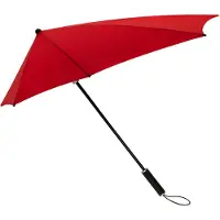 StorMaxi Unisexe, Parapluie, ST-14, Noir, Rouge