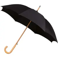 Falcone Hommes, Parapluie, LA-17, Marron, Noir