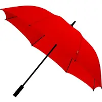 Falcone Hommes, Parapluie, GP-58-8026, Noir, Rouge